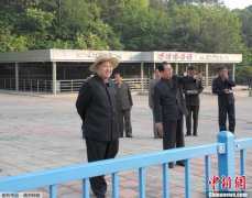 金正恩視察在建餐廳游船 要求配置高級家具(圖