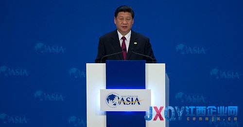 習(xí)近平周日在中國一個(gè)商務(wù)論壇上發(fā)表演講