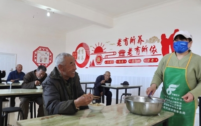 鄉間“孝老食堂”讓老年人安享晚年“食”光